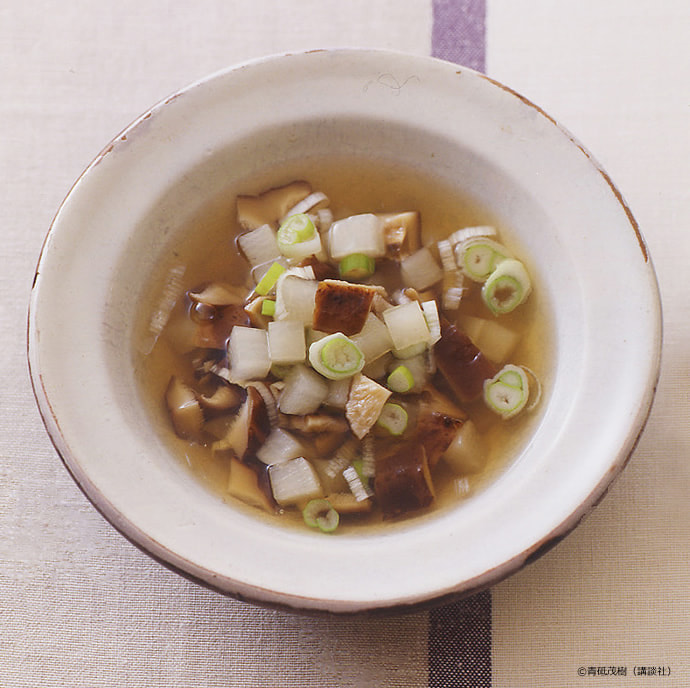 干し椎茸と野菜のあっさりスープ うま味レシピ 特定非営利活動法人 うま味インフォメーションセンター